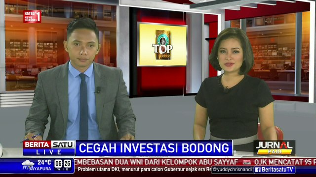 OJK Maluku Bentuk Satgas Penanganan Investasi Bodong
