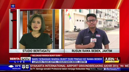 Скачать видео: Warga eks Bukit Duri Senang di Rusun Rawa Bebek