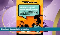 READ  University of New Hampshire: Off the Record (College Prowler) (College Prowler: University
