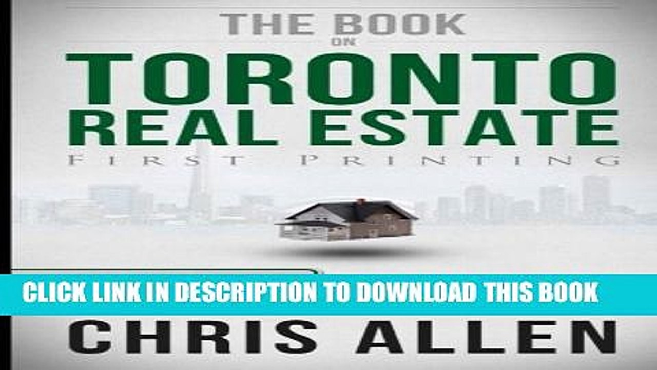 [PDF] The Book on Toronto Real Estate Full Online