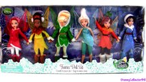 6 Disney Fairies Doll Set - Tinker Bell Secret of the Wings Silvermist dolls