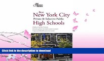 FAVORITE BOOK  Best New York City Private and Selective Public High Schools (College Admissions