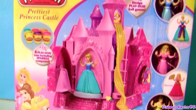 Play Doh Sparkle Prettiest Princess Castle - Play Doh Brillante Glitter Castillo Princesa Cenicienta