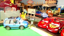 Pixar Cars Unboxing NEW Silver Miguel Camino and Lightning McQueen by Top YouTube Channel for Kids
