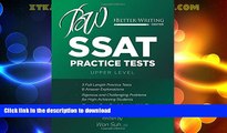 READ  SSAT Practice Tests: Upper Level FULL ONLINE
