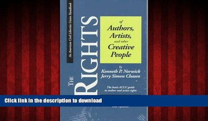 FAVORIT BOOK The Rights of Authors, Artists, and other Creative People, Second Edition: A Basic