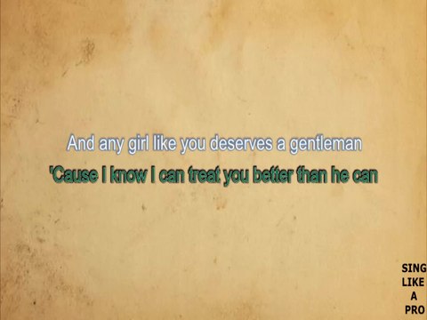 TREAT YOU BETTER-Shawn Mendes (lyrics)(karaoke version)