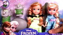 Disney Frozen Petite Surprise Trolls Gift Set Princess Anna Elsa Toddler Dolls Playset