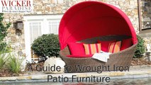 Wicker Paradise | A Guide to Wrought Iron Patio Furniture