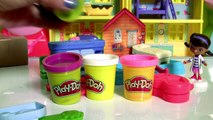 Play Doh Doc McStuffins Docs Clinic NEW 2016 Play-Doh with Lambie, Stuffy, Hallie Disney Kids Toys