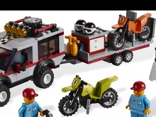 LEGO City Town Dirt Bike Transporter, Toy For Kids