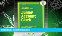 FAVORITE BOOK  Junior Account Clerk(Passbooks) (Passbook for Career Opportunities) FULL ONLINE