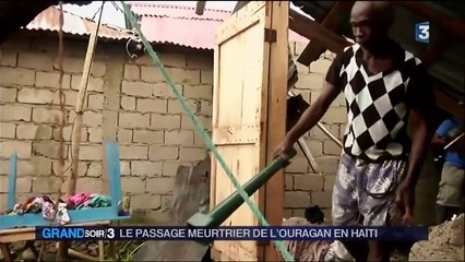 Ouragan Matthew en Haïti : "Tout s'est envolé, qu'est-ce qu'on va faire ?"