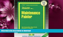 EBOOK ONLINE  Maintenance Painter(Passbooks) (Passbook for Career Opportunities)  PDF ONLINE