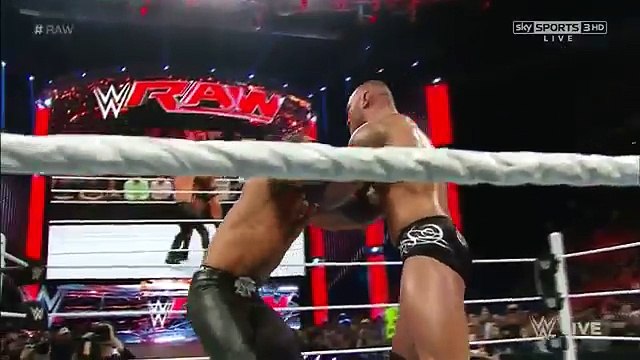 Randy Orton absolutely Destroys Seth Rollins _ Raw,2015
