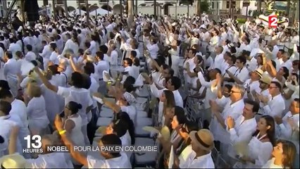 Prix Nobel : pour la paix en Colombie