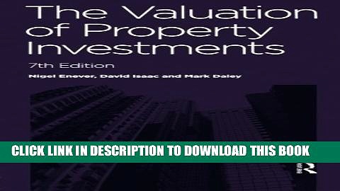 [PDF] The Valuation of Property Investments Full Online