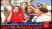 ary News Headlines 5 October 2016, Mishaal Malik Join Rally in Lahore