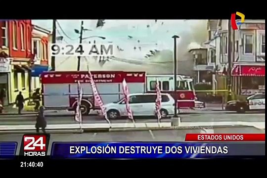 Explosión por fuga de gas destruye dos viviendas en Estados Unidos