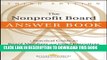 [PDF] The Nonprofit Board Answer Book: A Practical Guide for Board Members and Chief Executives