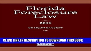 [PDF] Florida Foreclosure Law 2016 Full Online