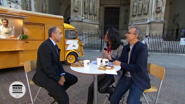 EXCLU - Découvrez les 1ères images de Menu Président , la nouvelle émission politique de la chaîne Numéro 23