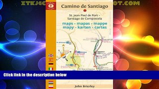 Big Deals  Camino de Santiago Maps - Mapas - Mappe - Mapy - Karten - Cartes: St. Jean Pied de Port