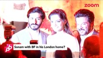 Sonam Kapoor With Her Rumoured Boyfriend In His London Home -Bollywood News