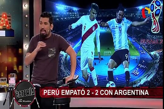 Perú igualó 2-2 ante Argentina por las Eliminatorias Rusia 2018