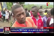 Huracán Matthew deja más de 280 muertos en Haití