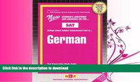 READ  GERMAN (SAT Subject Test Series) (Passbooks) (COLLEGE BOARD SAT SUBJECT TEST SERIES (SAT))