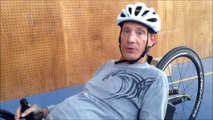 Vance Bergeron, tétraplégique et coureur cycliste