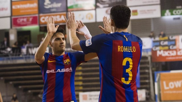 [HIGHLIGHTS] FUTSAL (Lliga Catalana): FC Barcelona Lassa – Castellar (11-0)