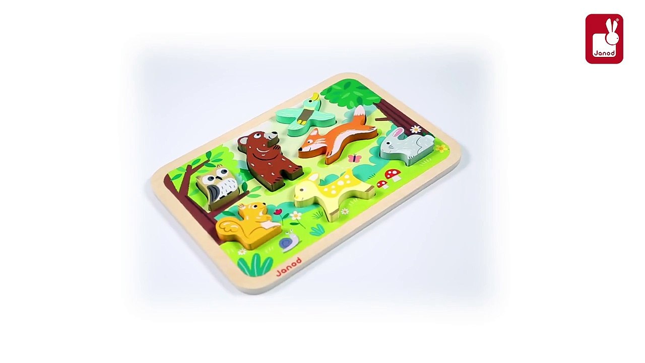 Puzzle Chunky Forêt de Janod