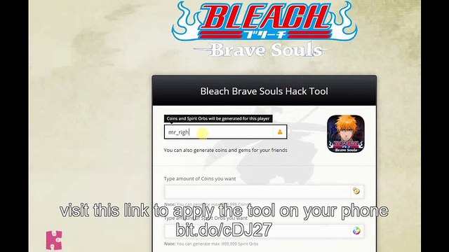 Bleach Brave Souls Money Coins Sipirits Orbs Cheats iOS Android