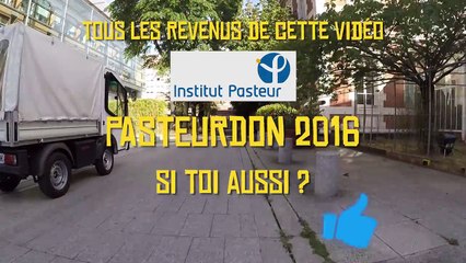 Opération annuelle du Pasteurdon pour collecter des fonds pour la recherche médicale