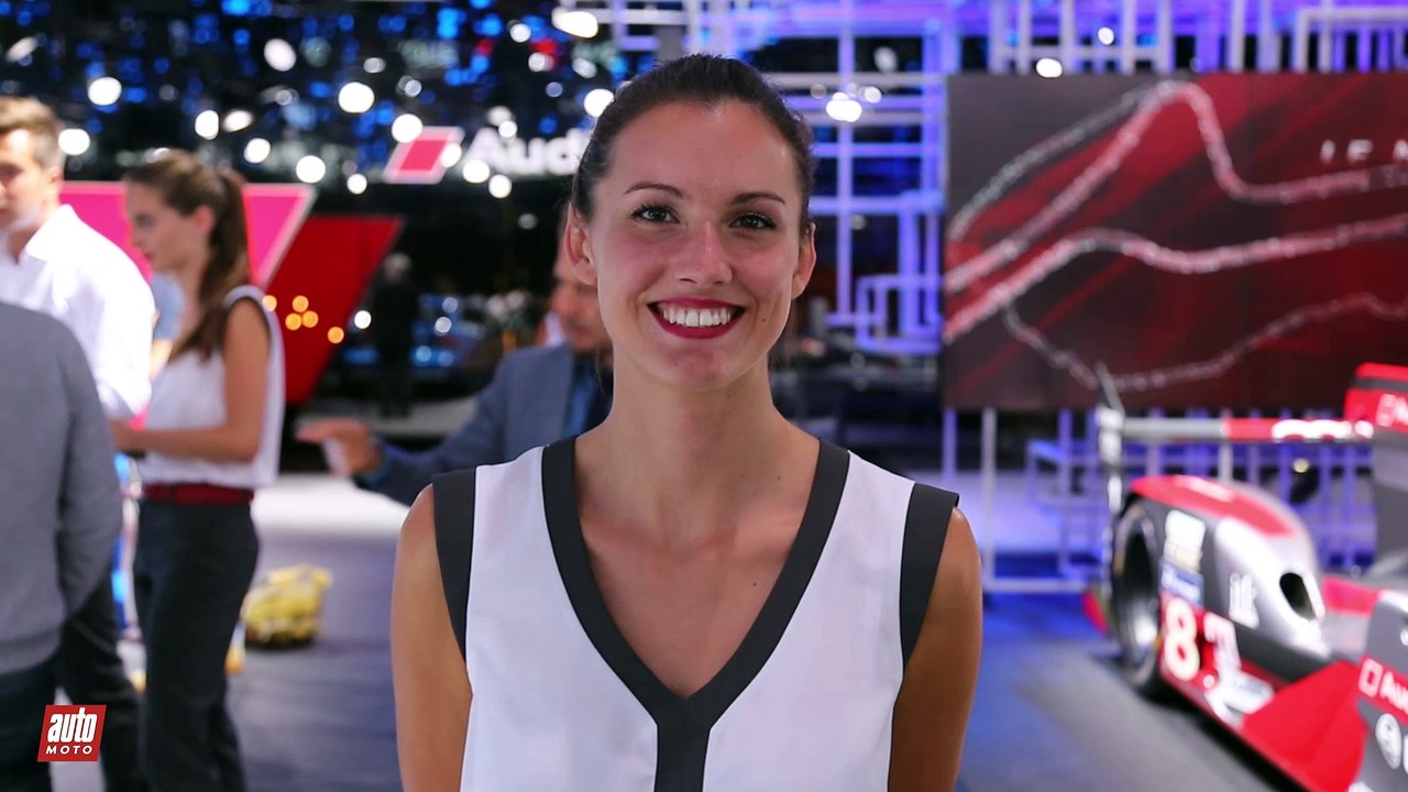 Les hôtesses du Mondial de l’Automobile de Paris 2016