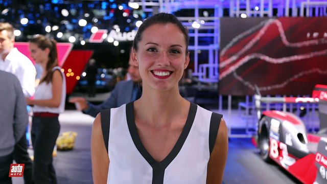 Les hôtesses du Mondial de l’Automobile de Paris 2016