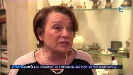 Les secouristes syriens en lice pour le prix Nobel de la paix