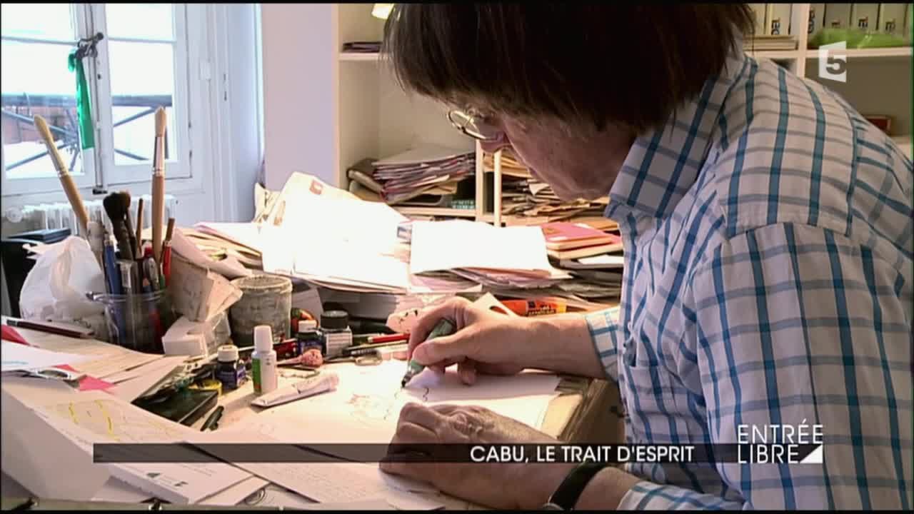Cabu, le trait d’esprit