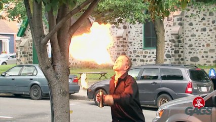 The Roasted Cat Prank - Just For Laughs Gags