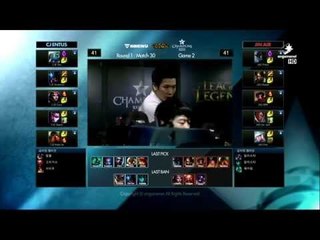 《LCK》2015 夏季賽 Week 5 Day 1 JIN AIR vs CJ Game 2  (粵語)