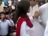 Pakistani Cute College Girl Dance With Boy