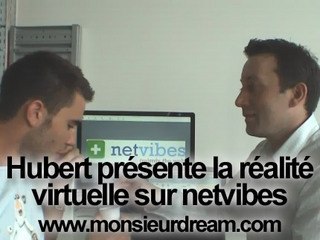 Hubert présente la réalité virtuelle sur Netvibes