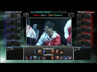 《LMS》2015 夏季賽 Week 5 Day 1 HKE vs MSE Game 2 (粵語)