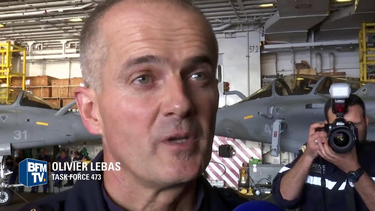 Opération Chammal, BFMTV à bord du porte-avions Charles-de-Gaulle