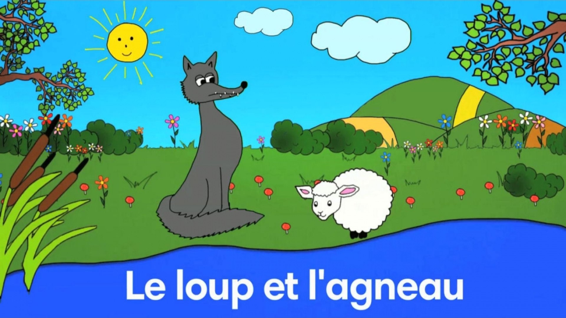 Sidney Oliver - Le Loup et l'Agneau - Fable de La Fontaine - Vidéo  Dailymotion