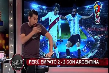 Perú igualó 2-2 ante Argentina por las Eliminatorias Rusia 2018