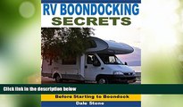Big Deals  RV Boondocking Secrets  Best Seller Books Most Wanted