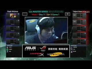 《LMS》2015 夏季賽 Week 5 Day 3 FW vs TPA Game 1 (粵語)